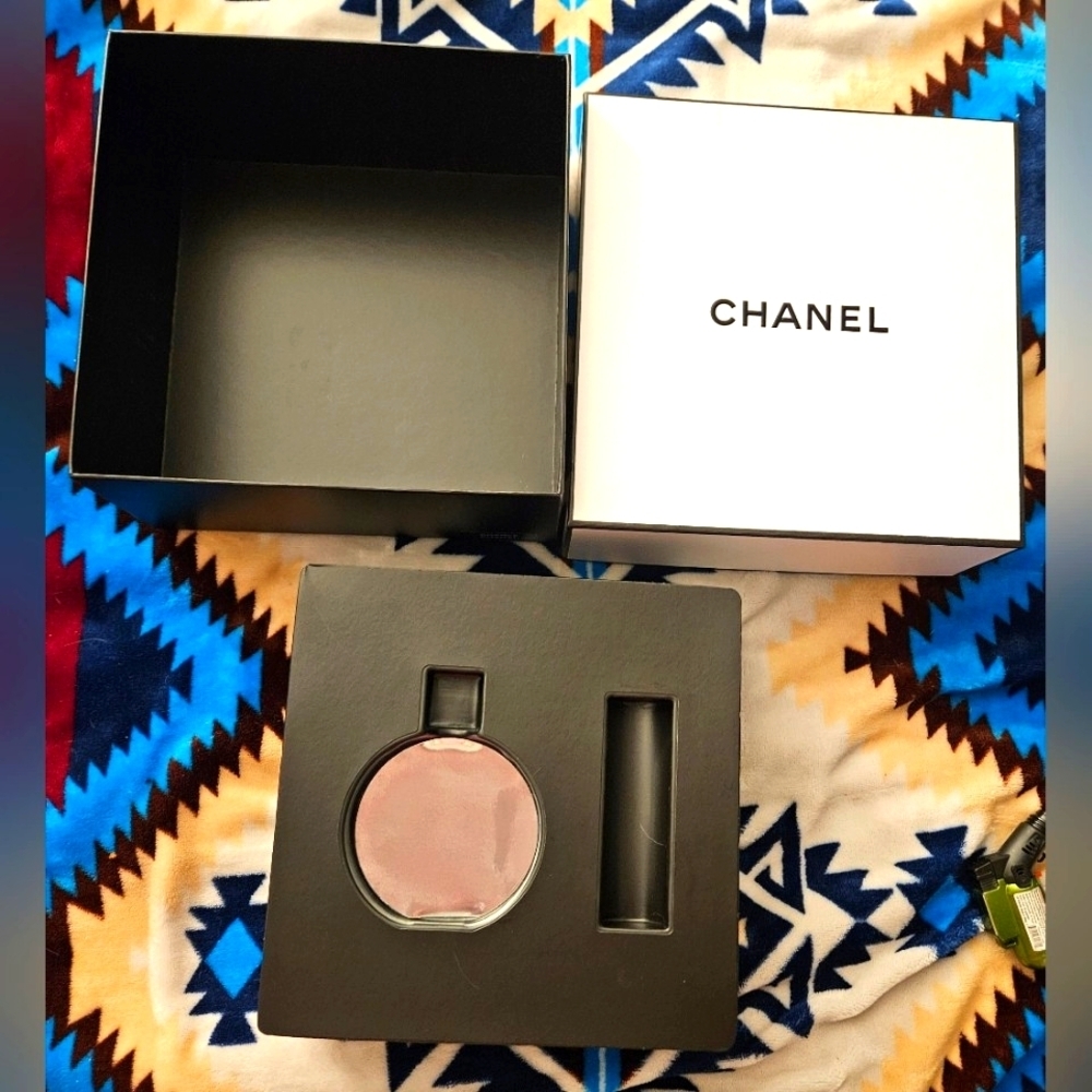 Chanel Chance Eau Tendre 100ML Twist Spray Coffret Gift Box Inserts Black White